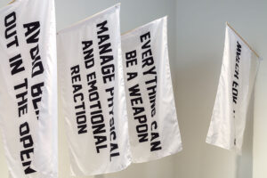 White Flags Installation View