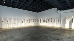 White Flags Installation View