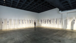 White Flags Installation View