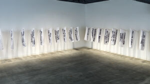 White Flags Installation View