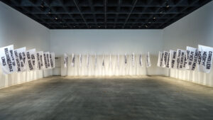 White Flags Installation View