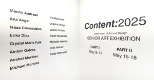 Content 2025 Artist List
